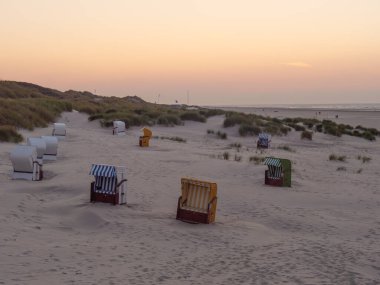 Alman kuzey denizindeki Juist Adası