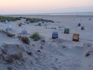 Alman kuzey denizindeki Juist Adası