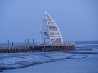 Alman kuzey denizindeki Juist Adası