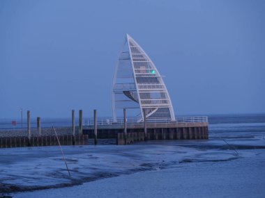 Alman kuzey denizindeki Juist Adası
