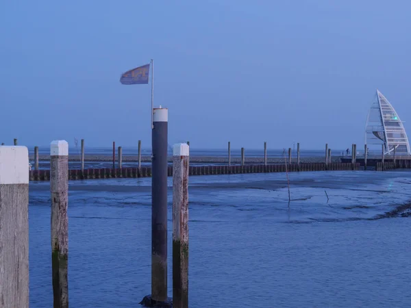 Юїстський Острів Німецькому Північному Морі — стокове фото