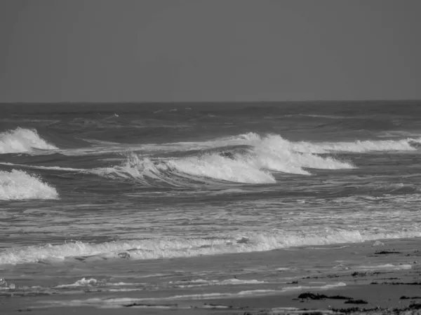 Île Juist Dans Mer Nord Allemande — Photo