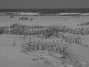 Alman kuzey denizindeki Juist Adası.