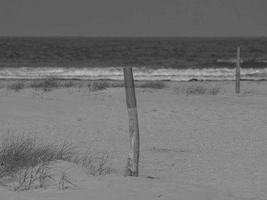 Alman kuzey denizindeki Juist Adası.