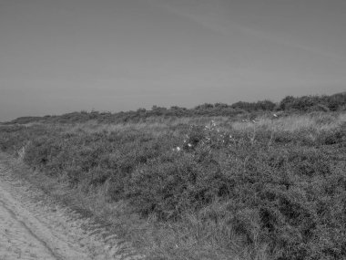 Alman kuzey denizindeki Juist Adası.