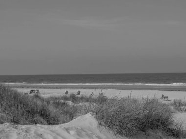 Alman kuzey denizindeki Juist Adası.