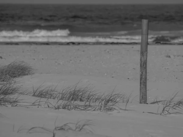 Ilha Juist Mar Norte Alemão — Fotografia de Stock