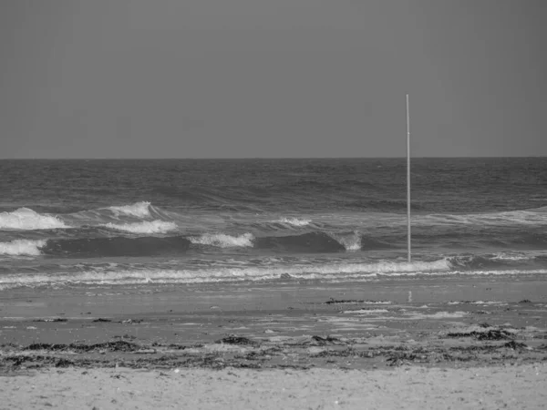 Île Juist Dans Mer Nord Allemande — Photo