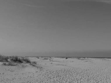 Alman kuzey denizindeki Juist Adası.