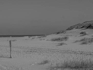 Alman kuzey denizindeki Juist Adası.