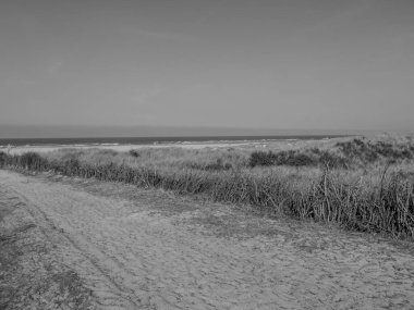 Alman kuzey denizindeki Juist Adası.