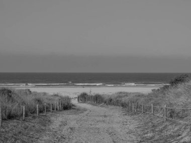 Alman kuzey denizindeki Juist Adası.