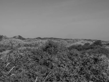 Alman kuzey denizindeki Juist Adası.