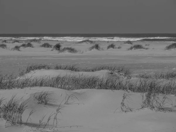 Isola Juist Nel Mare Del Nord Tedesco — Foto Stock