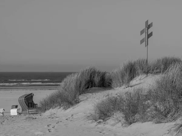 Isola Juist Nel Mare Del Nord Tedesco — Foto Stock