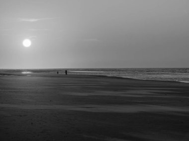 Alman kuzey denizindeki Juist Adası.