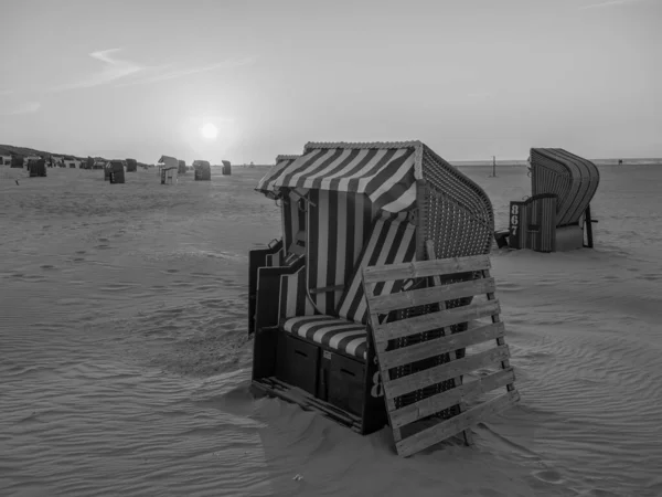 Isola Juist Nel Mare Del Nord Tedesco — Foto Stock