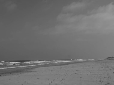 Alman kuzey denizindeki Juist Adası.