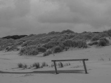 Alman kuzey denizindeki Juist Adası.