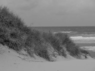 Alman kuzey denizindeki Juist Adası.