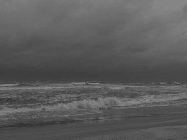 Alman kuzey denizindeki Juist Adası.