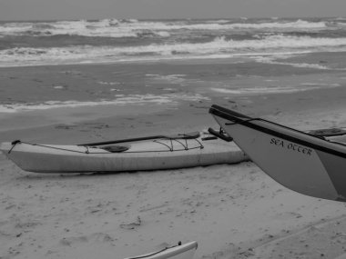 Alman kuzey denizindeki Juist Adası.