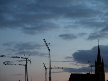 Akşamları turnalar