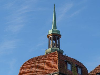 Westphalia 'da bir şatoda sonbahar zamanı