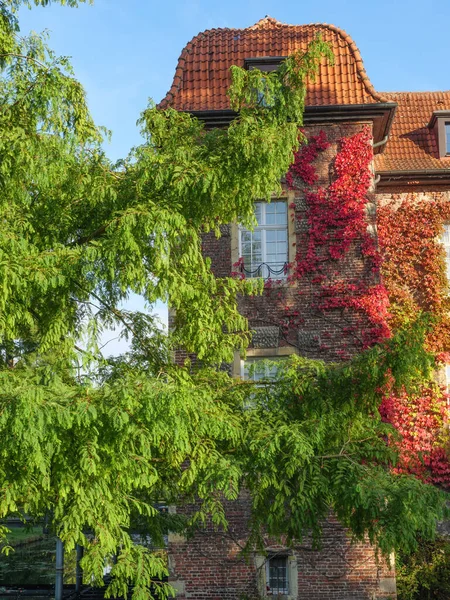 Jesień Zamku Westfalii — Zdjęcie stockowe