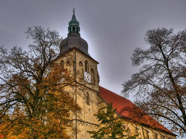 Cidade Velha Nottuln Muensterland Alemão — Fotografia de Stock