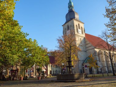 Alman Westphalia 'sındaki Nottuln City.