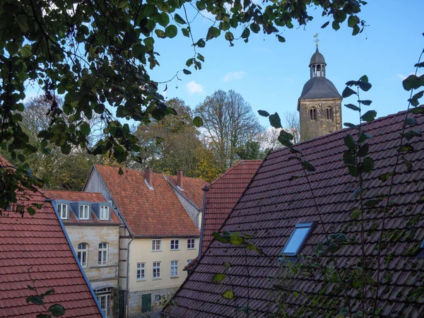 Παλιά Πόλη Του Tecklenburg Στα Δυτικά — Φωτογραφία Αρχείου