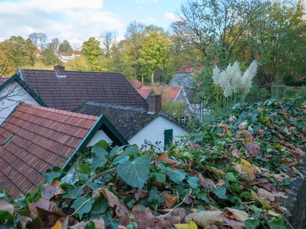 Cidade Velha Tecklenburg Westphalia — Fotografia de Stock