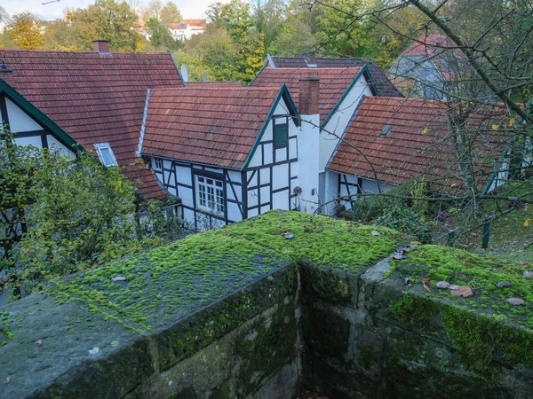 Cidade Velha Tecklenburg Westphalia — Fotografia de Stock