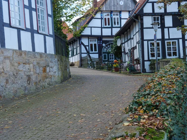 Città Vecchia Tecklenburg Westfalia — Foto Stock