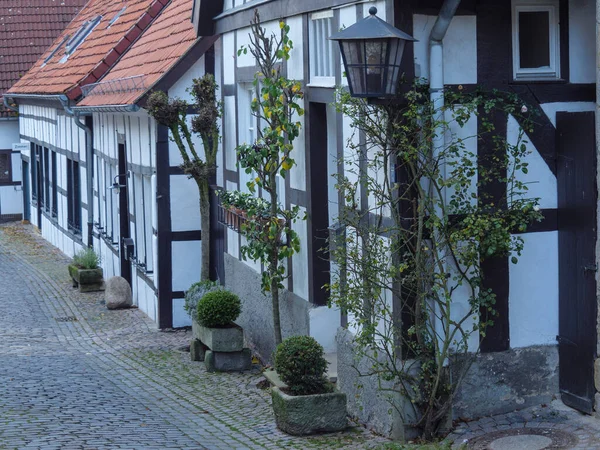 Cidade Velha Tecklenburg Westphalia — Fotografia de Stock