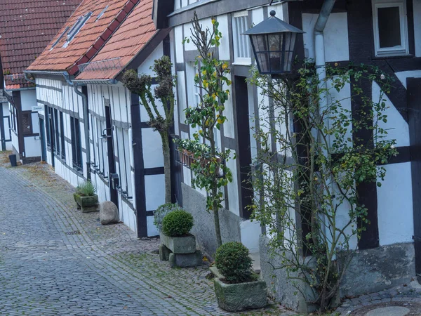 Παλιά Πόλη Του Tecklenburg Στα Δυτικά — Φωτογραφία Αρχείου
