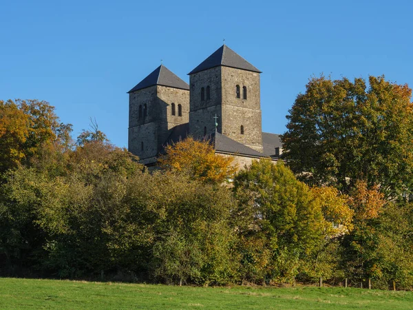 Ville Nottuln Dans Baumberge Allemande — Photo