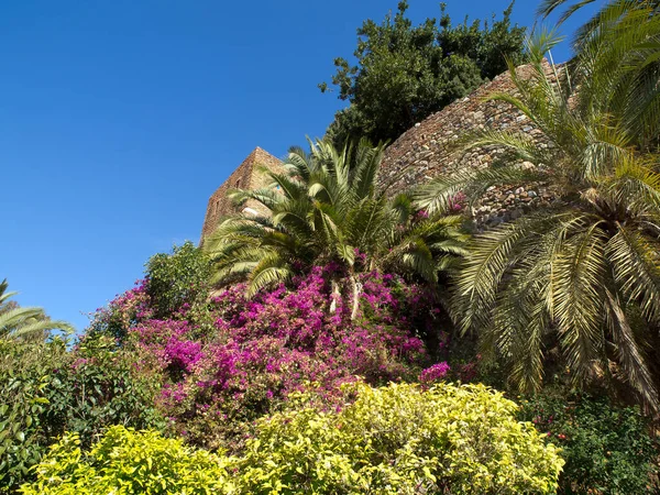 Cidade Espanhola Málaga Mar Mediterrâneo — Fotografia de Stock