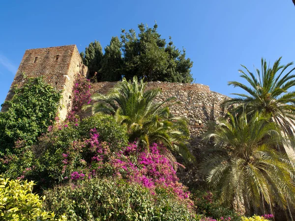 Akdeniz kıyısındaki İspanya 'nın Malaga kenti