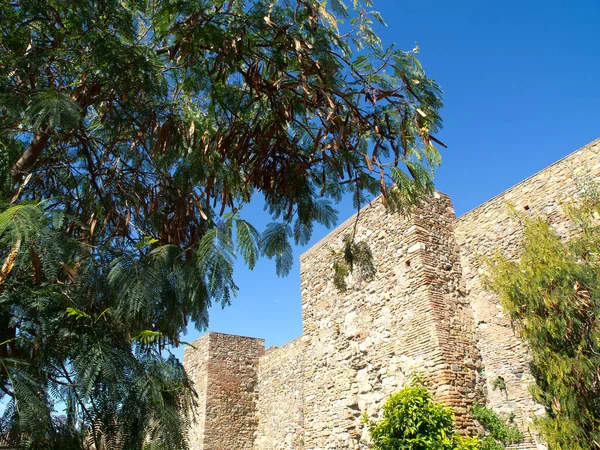 Ciudad Española Málaga Mar Mediterráneo —  Fotos de Stock