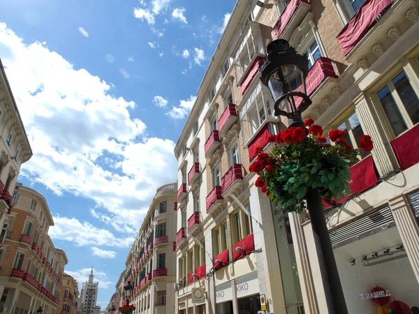 Akdeniz kıyısındaki İspanya 'nın Malaga kenti