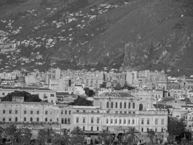 Sicilya 'daki Palermo şehri.