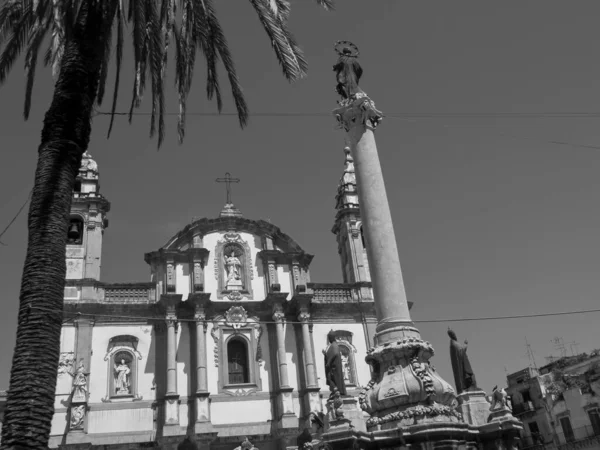 Ciudad Palermo Sicilia — Foto de Stock