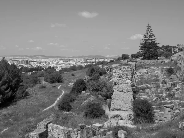 Staden Tunis Vid Medelhavet — Stockfoto