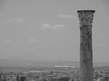 Akdeniz kıyısındaki Tunus şehri.