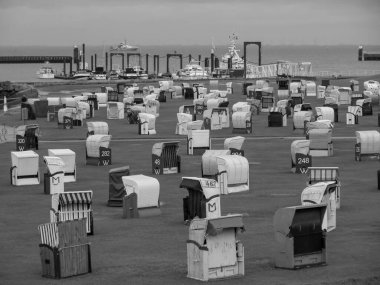 Kuzey Alman denizinde Cuxhaven