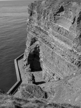 Alman kuzey denizindeki Helgoland Adası.