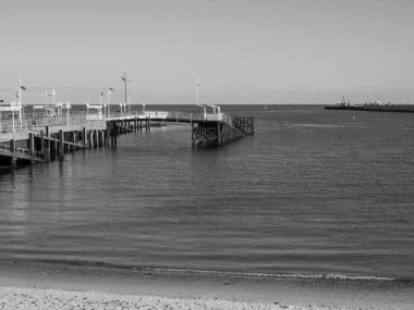 Alman kuzey denizindeki Helgoland Adası.