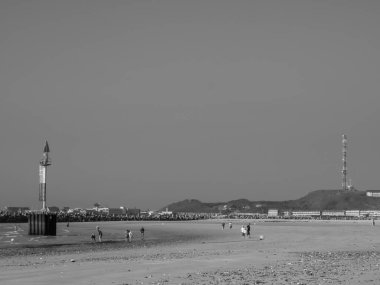 Alman kuzey denizindeki Helgoland Adası.